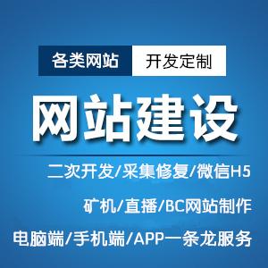 網(wǎng)站建設 H5平臺搭建 源碼出售 二次開發(fā)服務